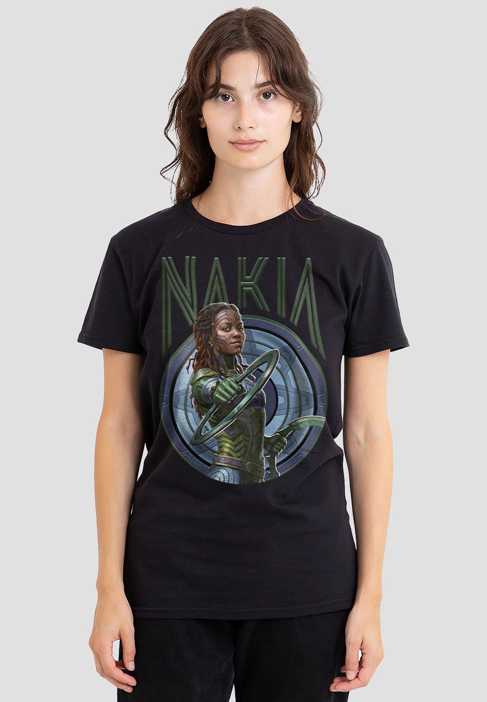 Blouse Imprimée Dead Meat - Motif Eyes Of Black Panther - Taille L - Neuf Avec étiquettes