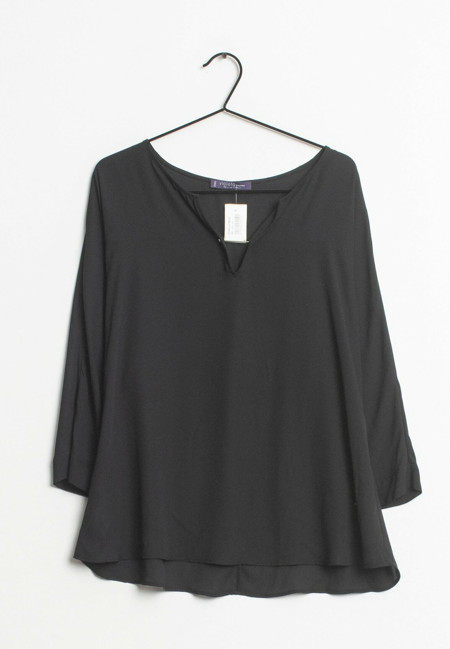 Violeta by Mango Blouse - black/zwart - (Pre-owned) - Zalando.nl