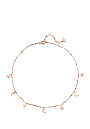 STAR AND MOON CHOKER - Collier - rose gold-coloured