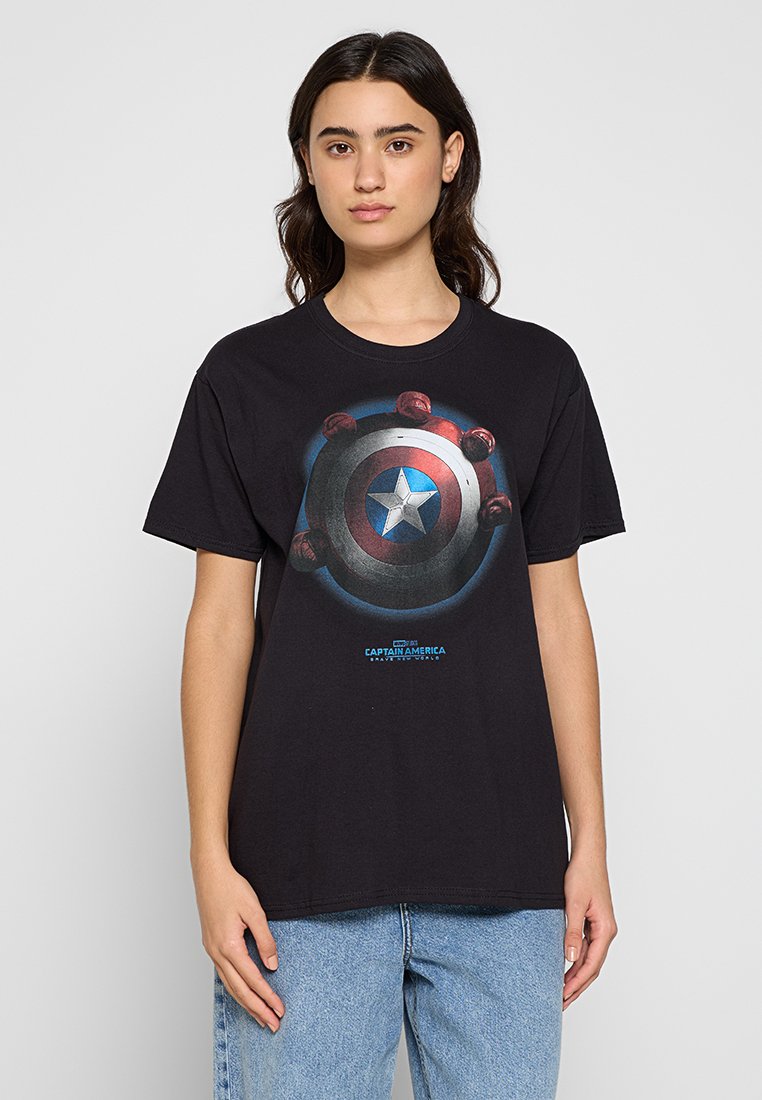 Marvel T-shirt con stampa nero