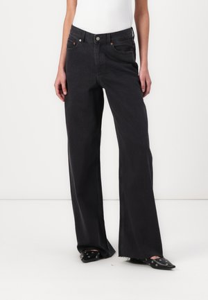 Wide Leg - black denim