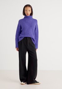 GAP CASHSOFT TAILORED PANT - Trousers - black