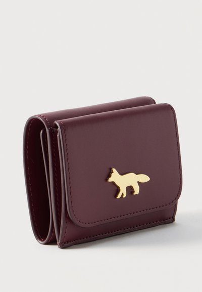 Maison Kitsuné EDIE COMPACT WALLET - Πορτοφόλι - bordeaux