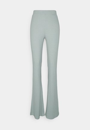 NMPASA FLARED PANTS TALL - Pantalones - slate gray