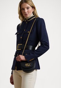 Lauren Ralph Lauren LEATHER SMALL WITLEY CROSSBODY - Borsa a tracolla - black
