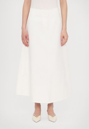 CARLAS - Jeansrock - soft white