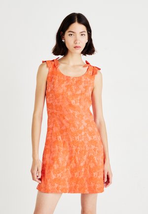 NEROLI BOW MINI DRESS - Robe de soirée - orange