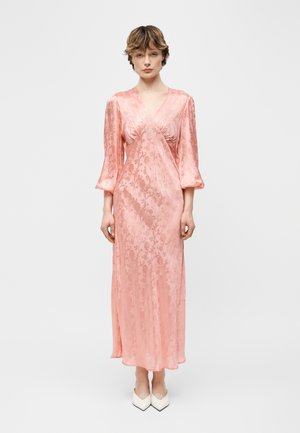 LUCY LONGSLEEVE DRESS - Maxi ruha - pink