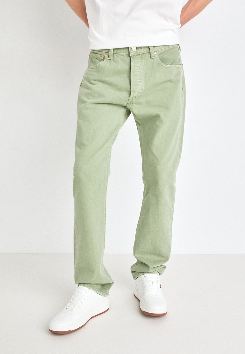 Levi's® ORIGINAL - Džíny Straight Fit - green night shades