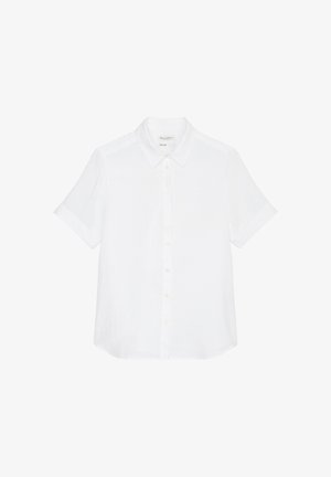 Marc O'Polo KURZARM-REGULAR AUS LEICHTER QUALITÄT - Hemdbluse - white