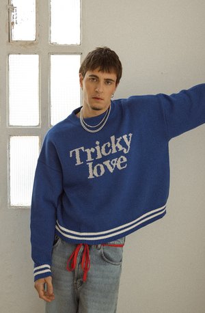 TRICKY LOVE UNISEX - Pulover - royal