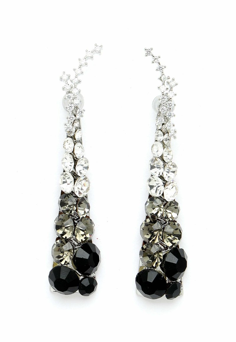 Orecchini Borchie Donna Con Perle D’acqua Dolce Naturali, Placcato Argento, Multicolor