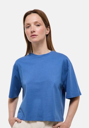 Monoprix, T-SHIRT À MANCHES COURTES UNI - T-shirt basique - riviera