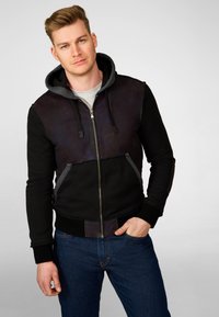 EGON - Lederjacke - schwarz