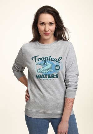 MATT KEELING TROPICAL WATERS - Sweatshirt - heather grey