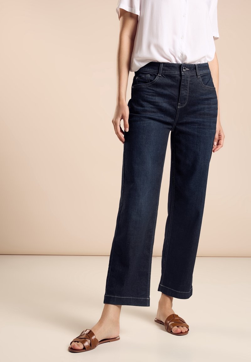 Street One Vaqueros rectos - blue