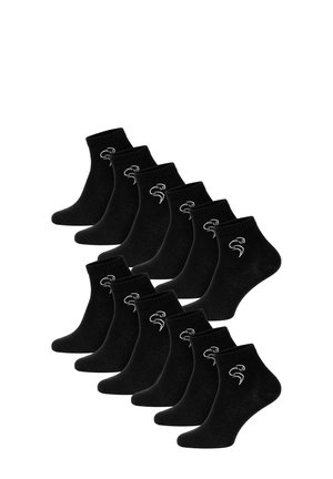 QUARTER SNEAKER 12 PACK PURE COMFORT - Socken - schwarz