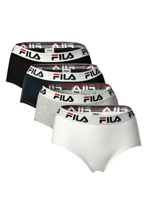 Fila, 4 PACK  - Slip - weiß schwarz grau marine