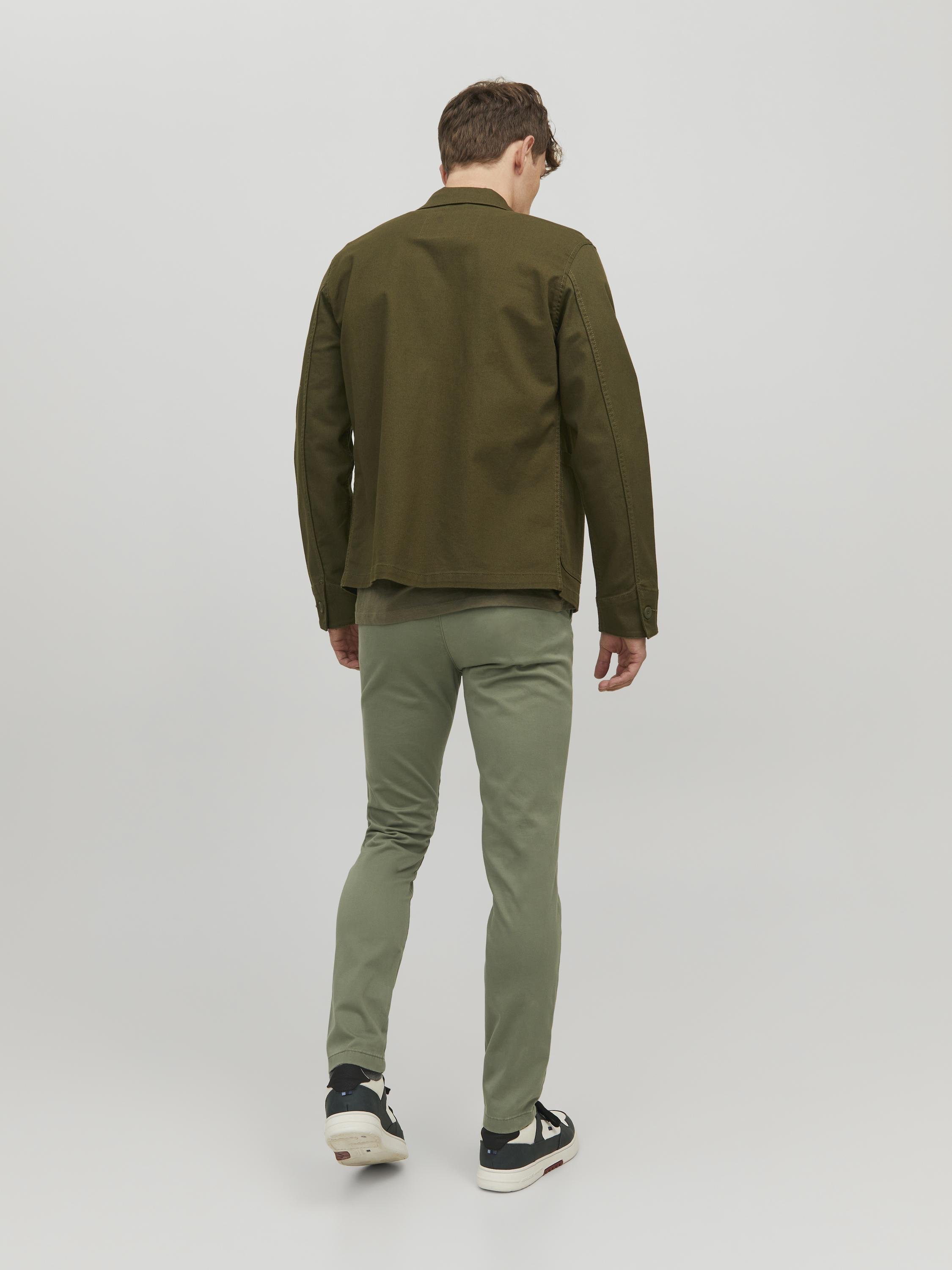 JACK & JONES Herren Chino-Hose – Aus Recycelter Baumwolle, Slim Fit Picante, 30/34