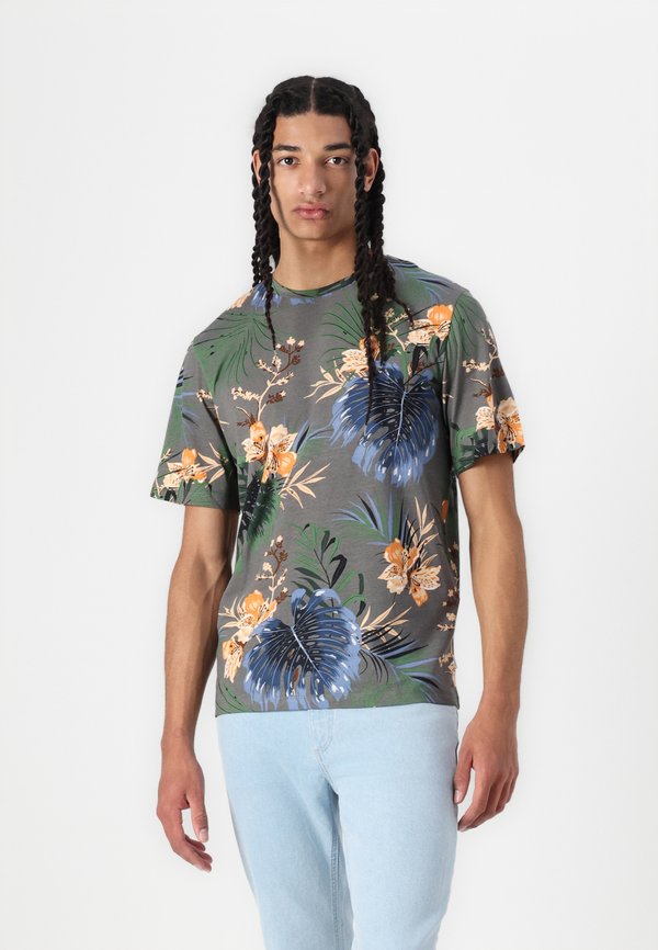 JJHAWAII TEE CREW NECK - T-Shirt print - castlerock