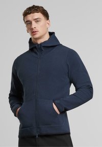 Mister Tee BASIC  - Cipzáras pulóver - dark blue
