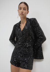 Calliope CULOTTE CON PAILLETTES  - Short - nero