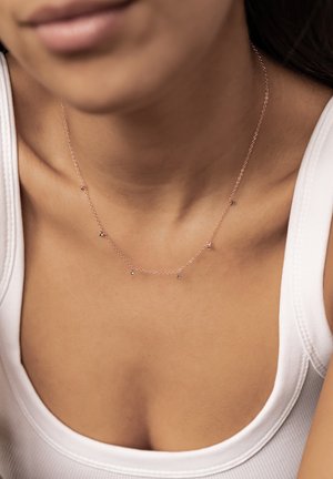 Hey Happiness, DAINTY ZIRCONIA - Necklace - rose gold-coloured