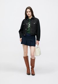 Tommy Hilfiger PURE PLEATED JACKET - Farmerdzseki - pure