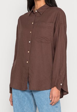 Overhemdblouse - brown
