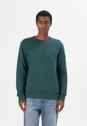 STRUCTURED CREW NECK - Sweatshirt - jasper green