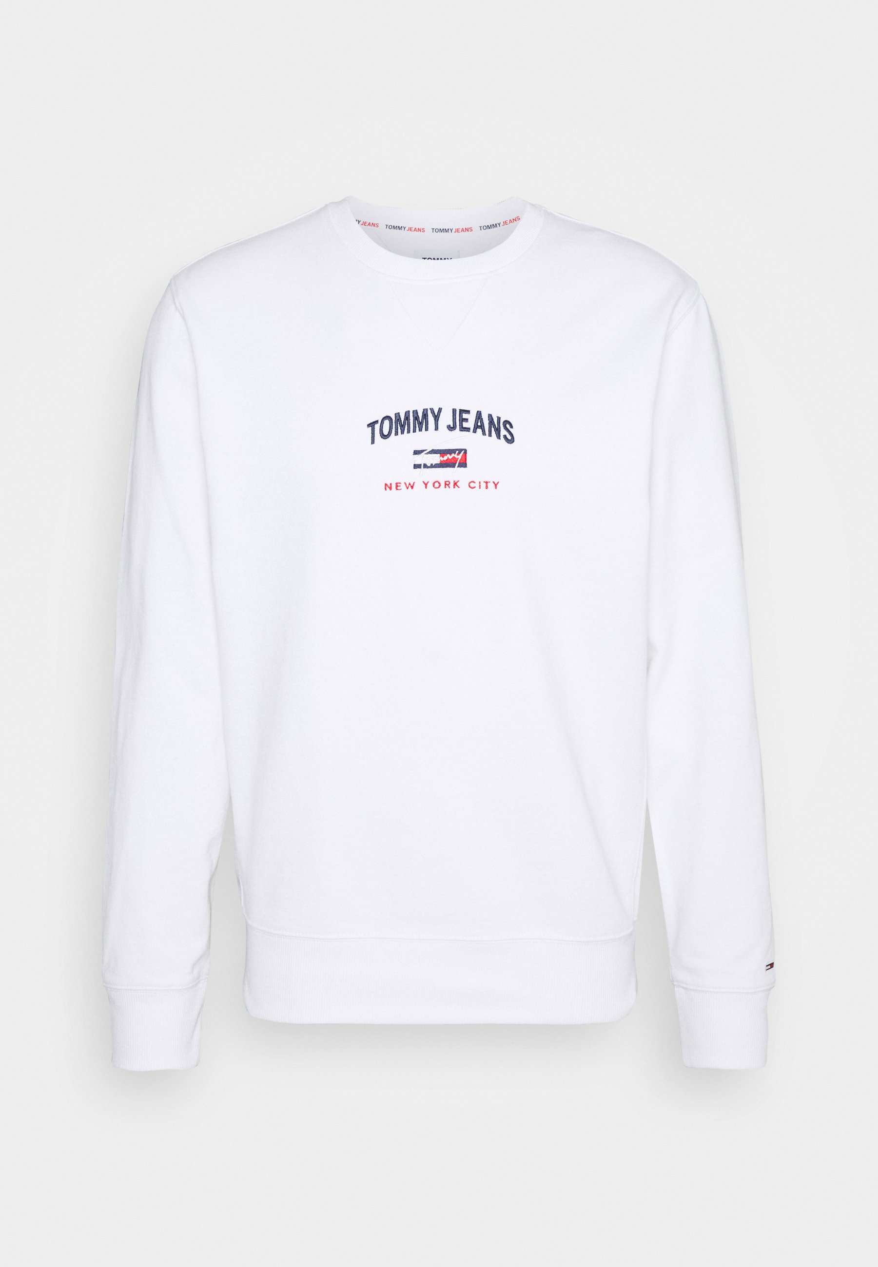 Tommy Jeans TIMELESS CREW UNISEX - Sudadera - white/blanco - Zalando.es