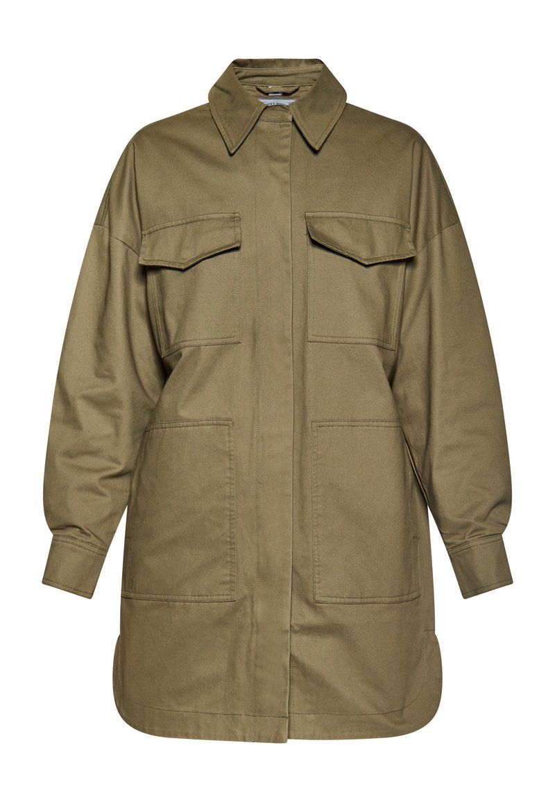 dreimaster Jas olijfgroen