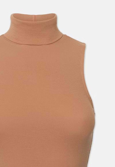 FRAME SLEVELESS TURTLENECK - Débardeur - cammello