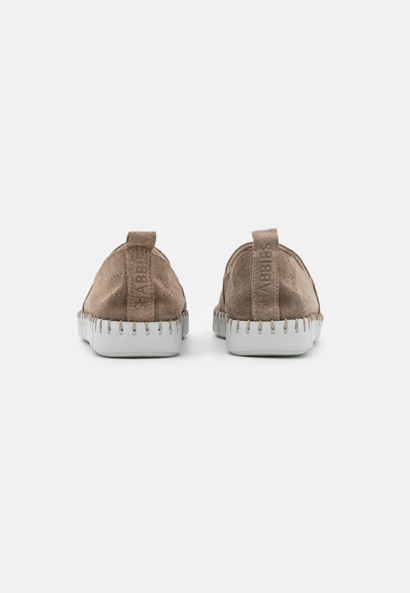 Damen Sneaker | Shabbies Amsterdam Slipper taupe - MH88242 Damen Sneaker | Shabbies Amsterdam Slipper taupe - MH88242