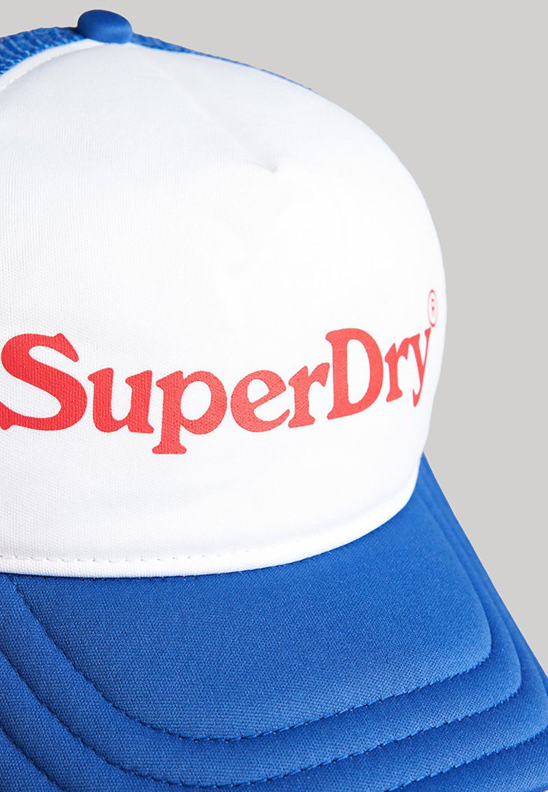 Herren Mützen | Superdry VINTAGE GRAPHIC Cap regal blue/blau - UM46367 Herren Mützen | Superdry VINTAGE GRAPHIC Cap regal blue/blau - UM46367