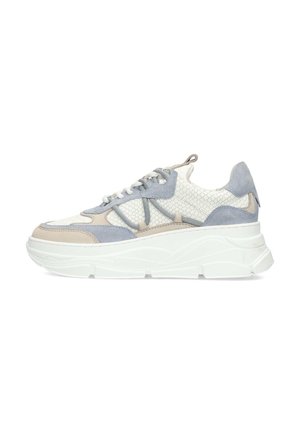 JILLY SNEAKER - Sneakers laag - white with blue combination