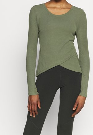 Långärmad tröja - khaki