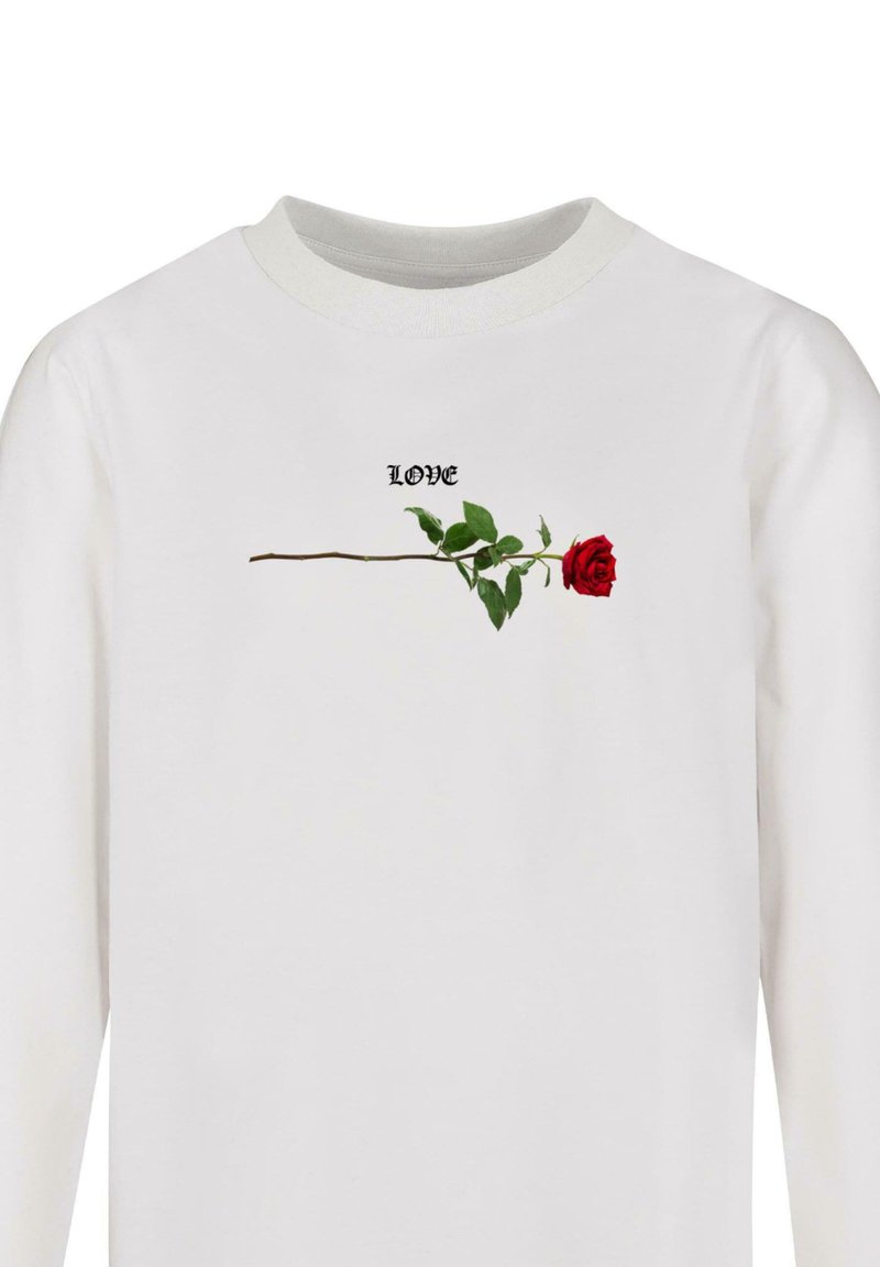 Mister Tee ROSE LOVE Langarmshirt white/weiß