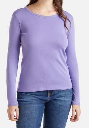 Top s dlouhým rukávem - lilac