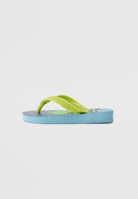Unselected, lavender blue/lemon green
