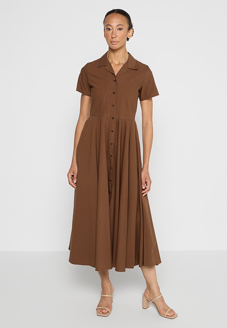 ASPESI Blousejurk bruin