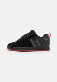 DC Shoes - COURT GRAFFIK UNISEX - Gördeszkacipők - black/grey/red Miniatűr kép 1