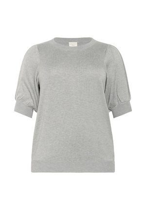 Kaffe Curve Basic T-shirt - grey melange