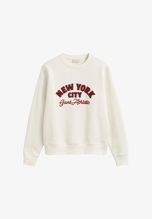 GANT, GRAPHIC - Φούτερ - cream