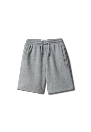 Calvin Klein Jeans, MINI BADGE UNISEX - Short - medium grey heather