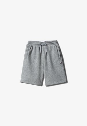 Calvin Klein Jeans, MINI BADGE UNISEX - Shorts - medium grey heather
