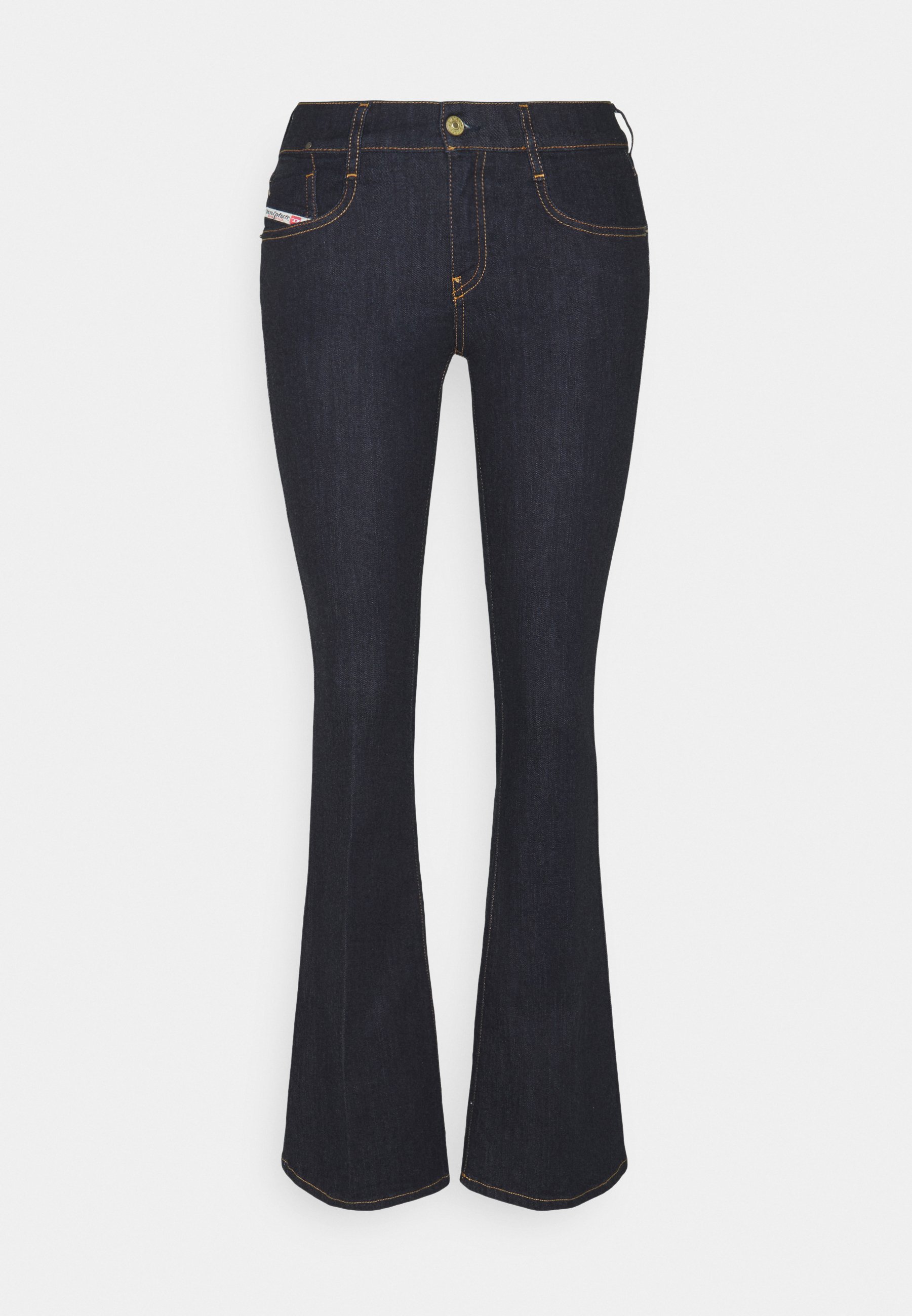 Diesel D-EBBEY - Flared Jeans - indigo 