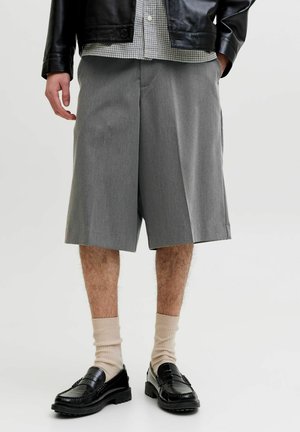Jack & Jones BAGGY FIT - Short - grey melange