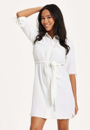 MINI - Shirt dress - white
