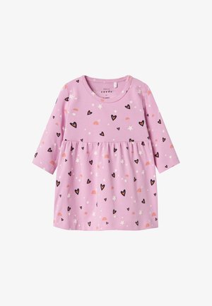 Name it, NBFVANDORA LS DRESS BOX - Vestido informal - pastel lavender